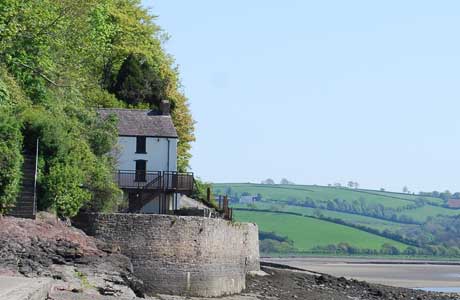 Dylan Thomas boathouse